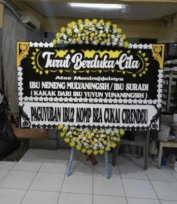 Papan Bunga di Wilalung Gajah