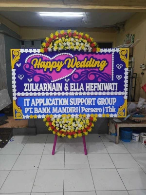 Papan Bunga di Wilalung Gajah